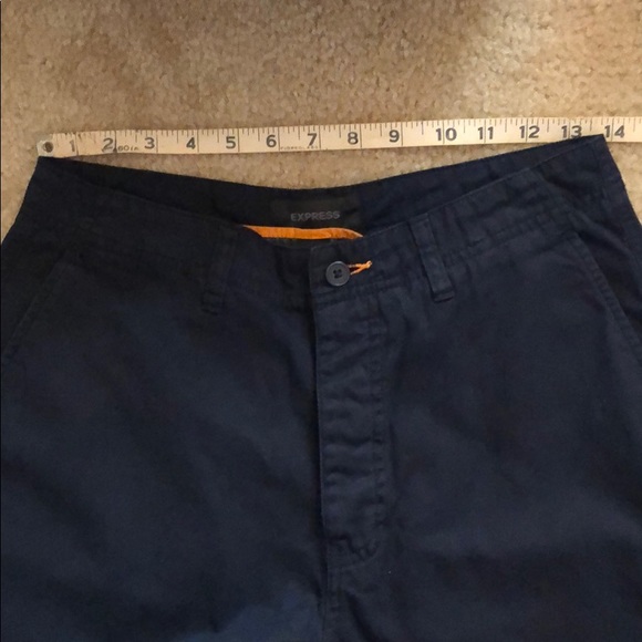 MEN - EXPRESS Blue Dress Pants- Size W30/L30 - Picture 5 of 8